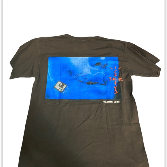 Cactus jack travis scott digital girl tshirt size large NEW - Picture 4 of 5